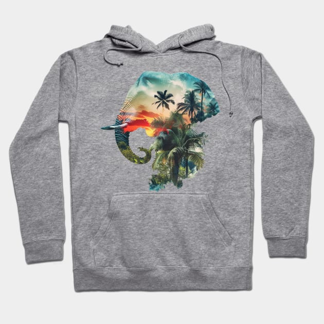 elephant Hoodie by enzo studios